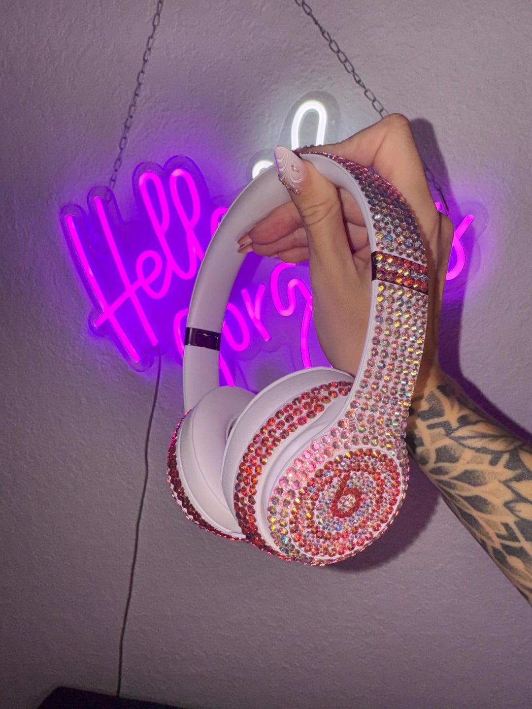 Custom Blinged Beats Headphones - Etsy