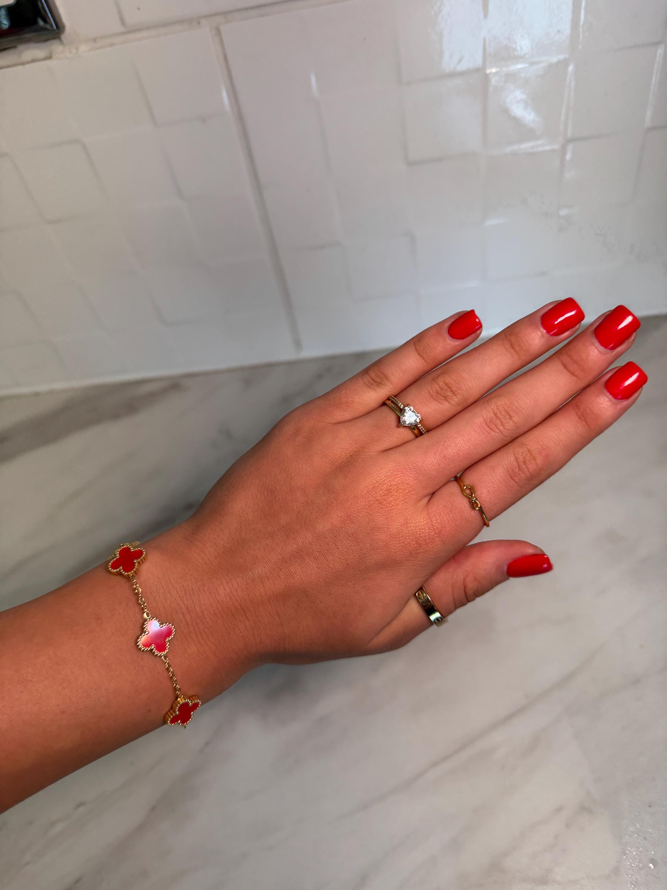 Red Van Cleef Bracelet UK