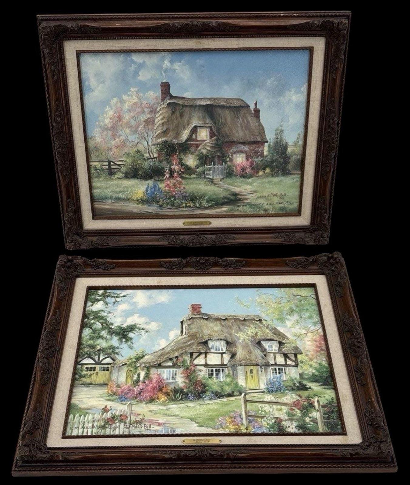 Marty Bell Painting Cottage - Etsy