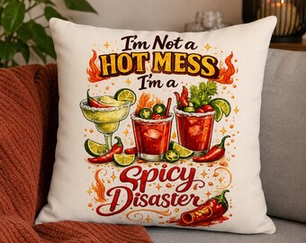 Spicy Disaster PNG, Funny Cocktail Design, DIY Shirt, Mug (Digital Download)
