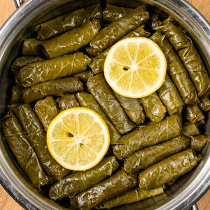 Traditional Yaprak Sarma Recipe - Printable Turkish Food - Stuffed Vine Leaves