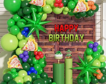 Green Balloon Arch Kit for Baby Shower and Birthday Party Decorations