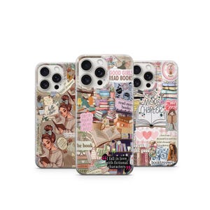 Retro Book Lover Phone Case Girl Phone Case Book Phone Case Introvert Reading Gift Samsung Phone Case iPhone Phone Case Book Phone Case 4