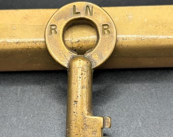 Louisville & Nashville Railroad Brass Switch Key