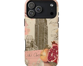Custodia magnetica per telefono con collage retrò C