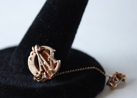 Lambda Chi Alpha Pin - Brother Badge - 2 Part Con… - image 5