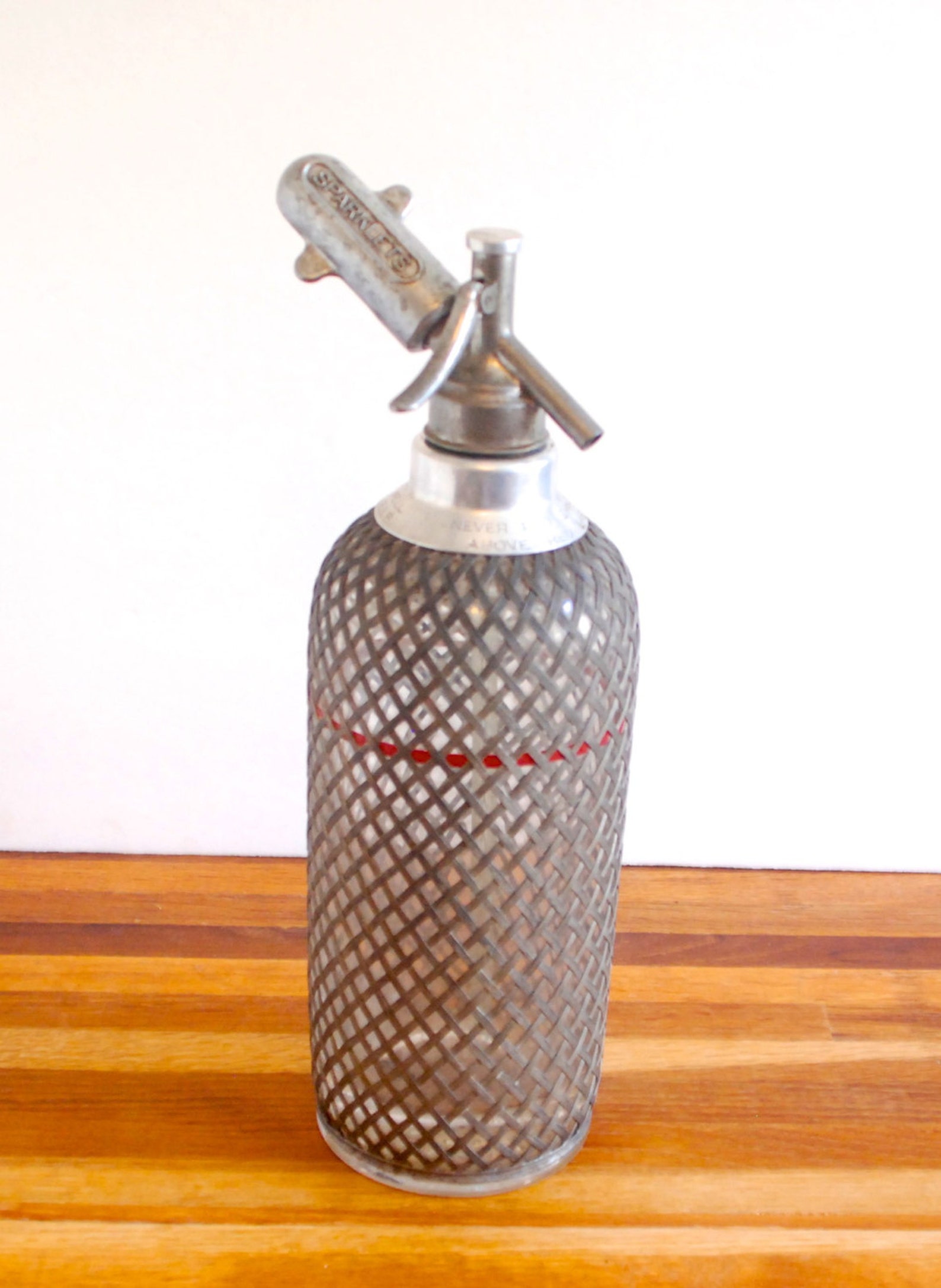 Mesh Soda Spritzer Bottle Seltzer Water Etsy