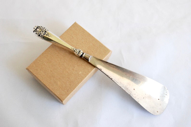 Silver Shoes Edwardian Sterling Shoe Horn Antique Accessories Foster and Bailey Novelty US Made Rhode Island Company F /& B
