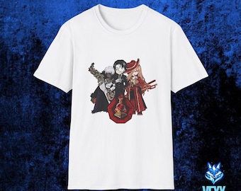 Limbus Company Shirt Lobotomy Corporation Inspired Dark Anime RPG Graphic Tee Unisex Gamer Streetwear Gift for Fans