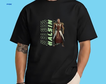 Halsin Baldurs Gate 3 Vintage T-Shirt, Gift For Women and Man Unisex and kid T-Shirt,halsin graphic degin