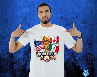 World Cup 2026 Inspired T-Shirt | USA Canada Mexico Soccer Fan Graphic Tee | Football Lover Shirt