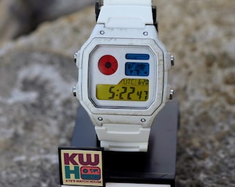 【70‘s Vintage 】CASIO 50QS-17 three eyes Vintage Casio 50QS-17 3 BUTTON Led Digital Watch Fully