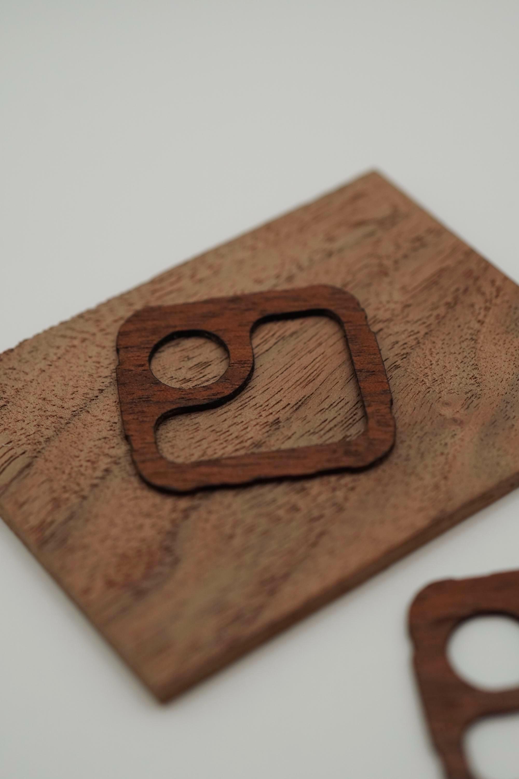 Walnut Wood Faceplate for Casio Royale AE1200 - Custom Watch Mod
