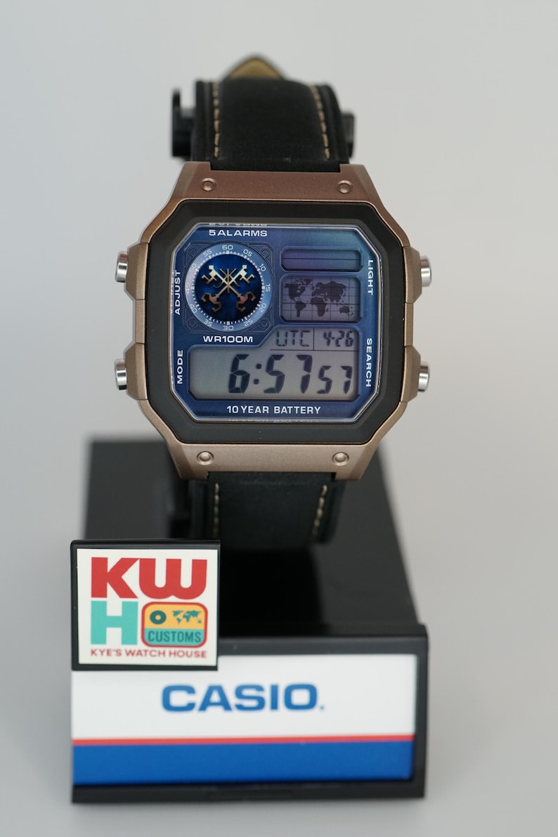 Any Theme, Complete Custom Casio AE1200 Watch Mod image 5