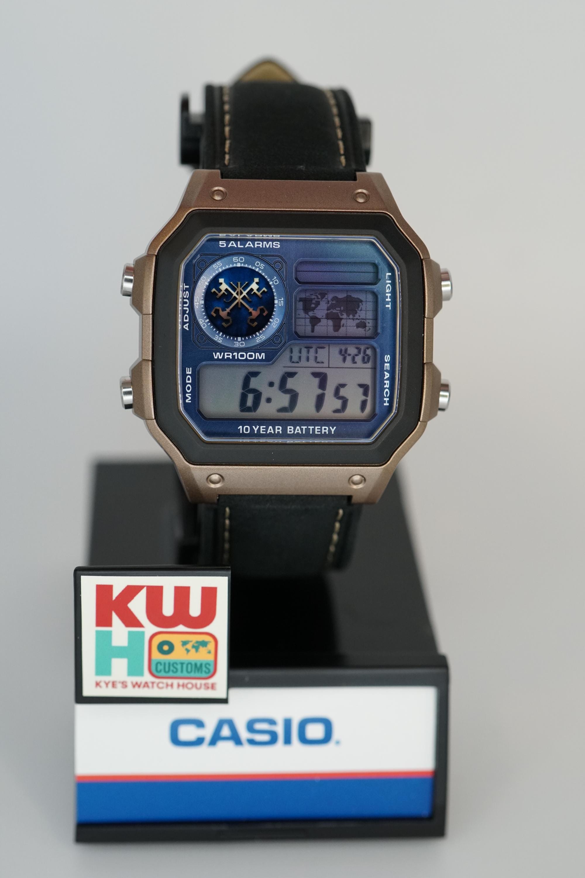 Any Theme, Complete Custom Casio AE1200 Watch Mod - Etsy