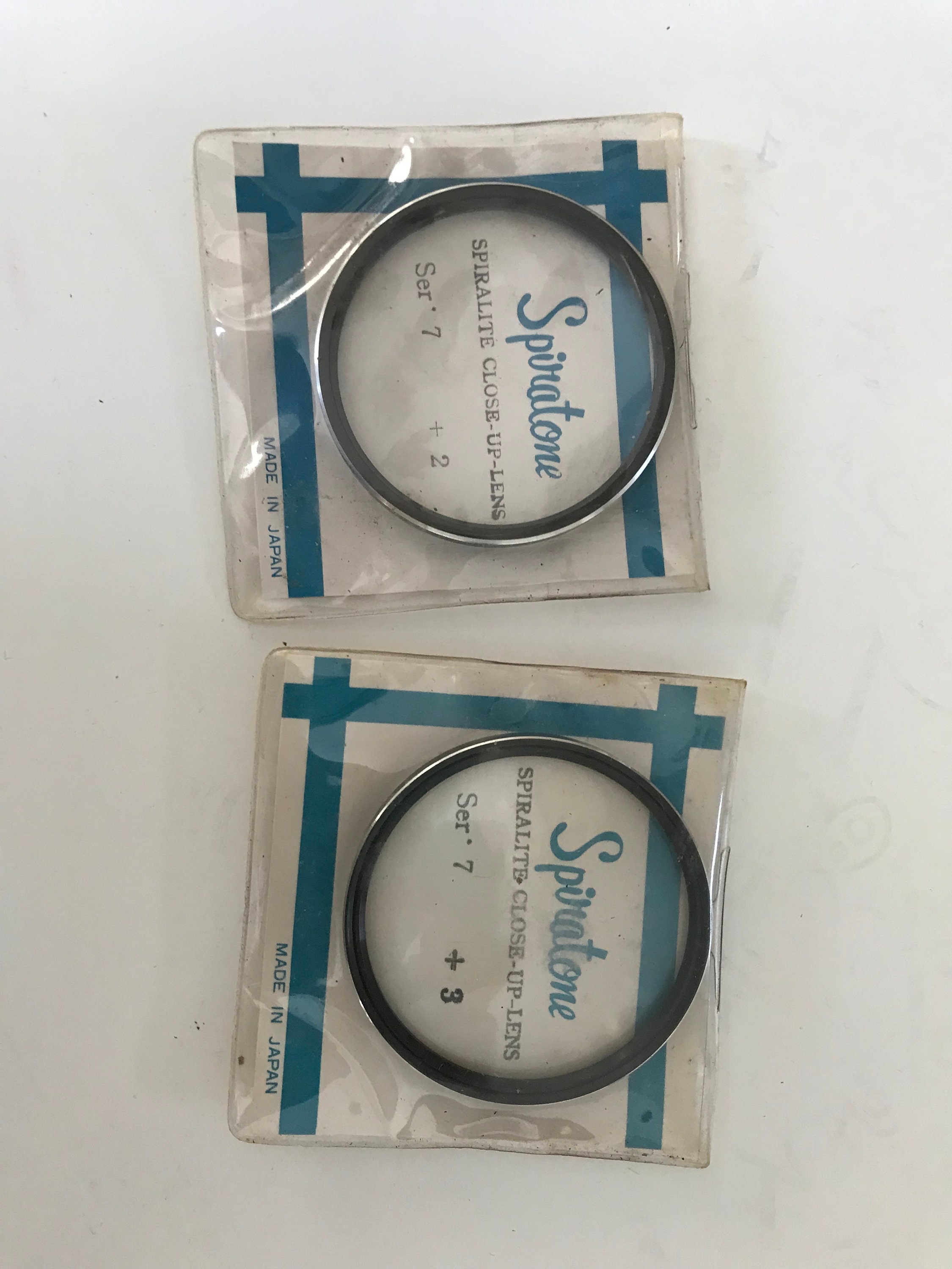 Vintage Spiratone Spiralite Series 7 Lens Filter With Leather