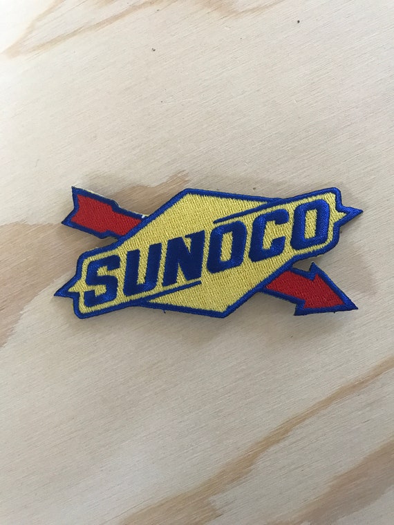 SUNOCO Racing Fuel Embroidered Patch / 4 1/2 inche