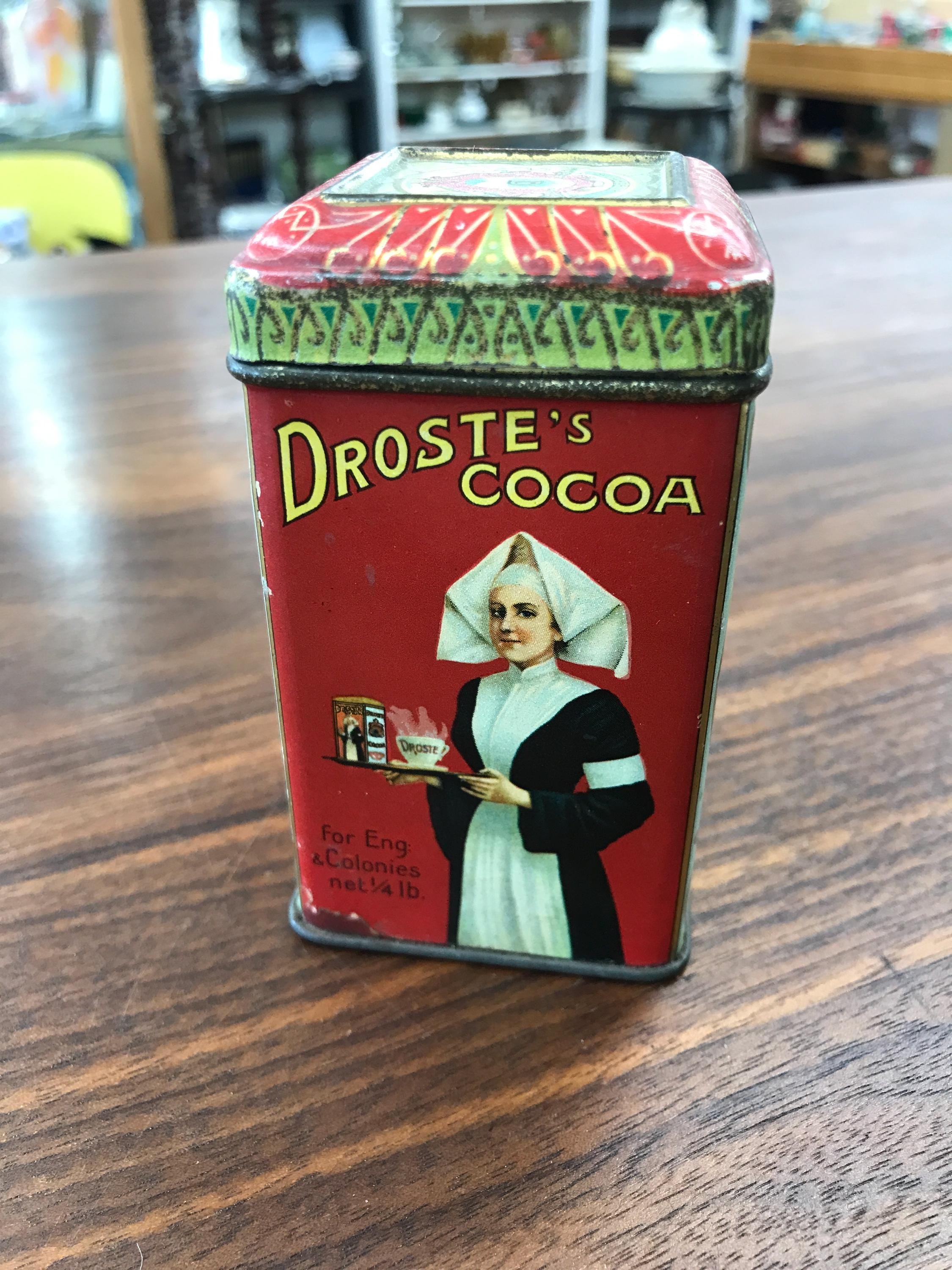 Droste Cocoa Tin - Etsy