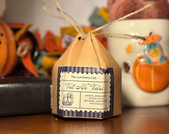 Fall Wax Melts/Tell No Tales/Made With Clean Scents In Coco And Soy Wax/Autumn Decor Item