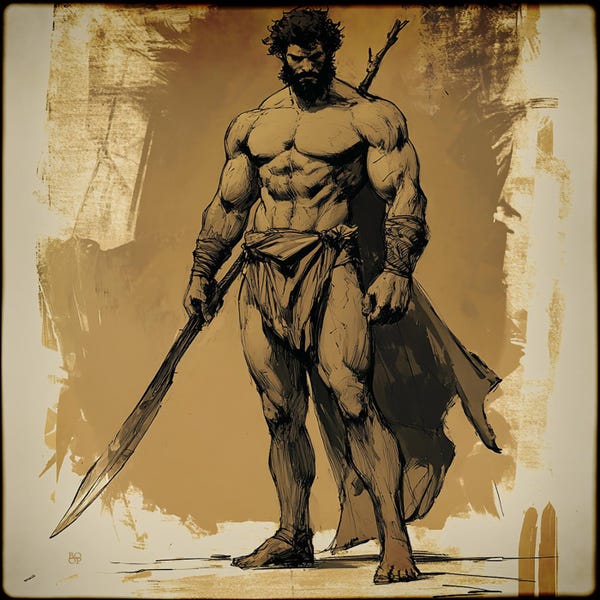 Limited Edition Hercules Giclée Print: Hand-Numbered & Signed