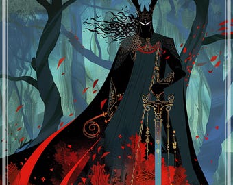 Limited Edition "Arthur" Giclee Print: Hand-Signed Archival Paper