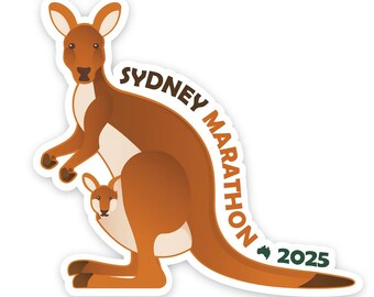 TCS Sydney Marathon Sticker - Run Sydney - 2025