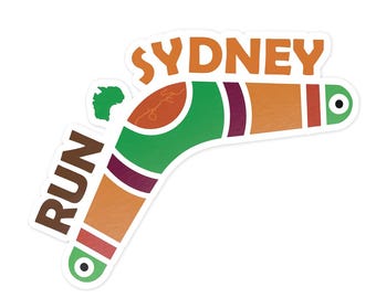 TCS Sydney Marathon Sticker - Run Sydney