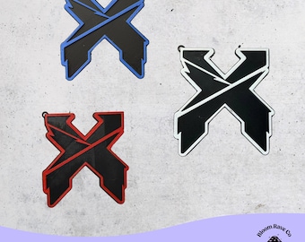 Emblème inspiré de l'excision (personnalisable)