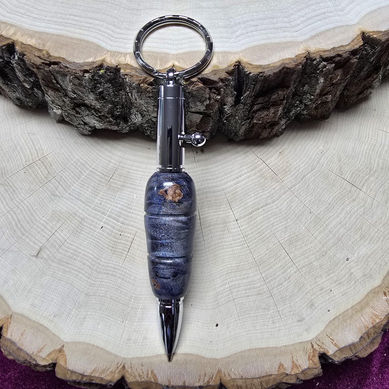 Mini Bolt Action Keychain Hand Turned Wood Pens - Etsy