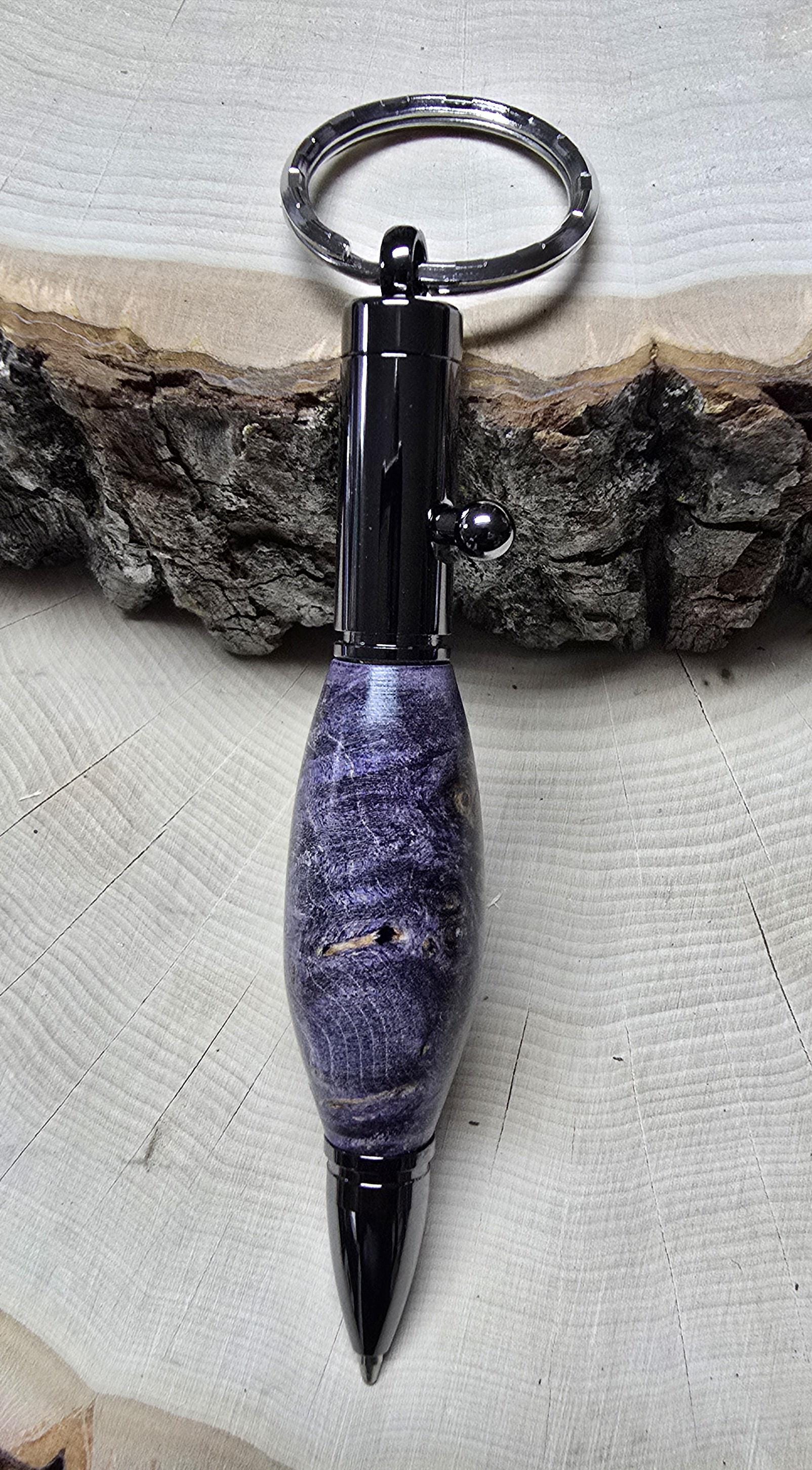 Mini Bolt Action Keychain Hand Turned Wood Pens - Etsy