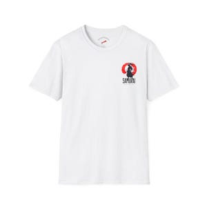 Samuri Shirt - Japanese Warrior Unisex Softstyle T-Shirt, Samurai Tee, Asian Warrior Top, Martial Arts Shirt, Sword Fighter Apparel