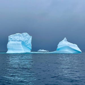 Antarctica Iceberg and sea