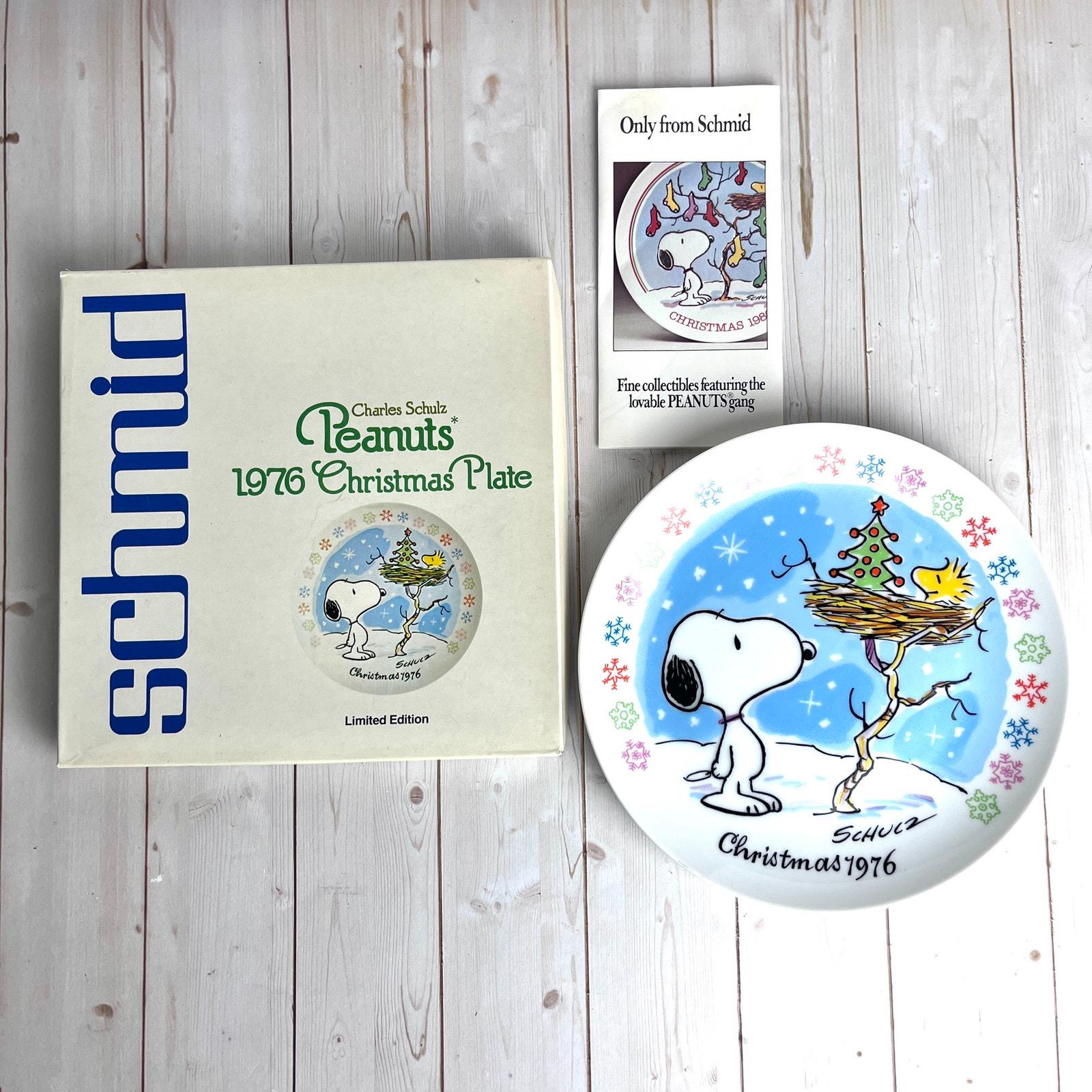 Vintage Snoopy Plate - Etsy