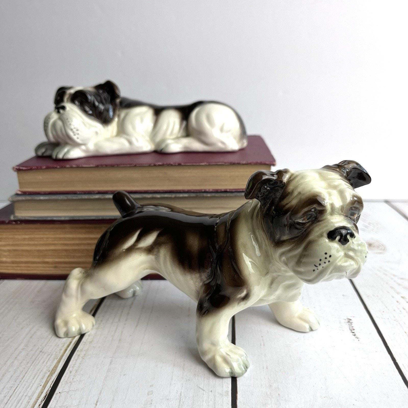 Bulldog Figurines Japan - Etsy