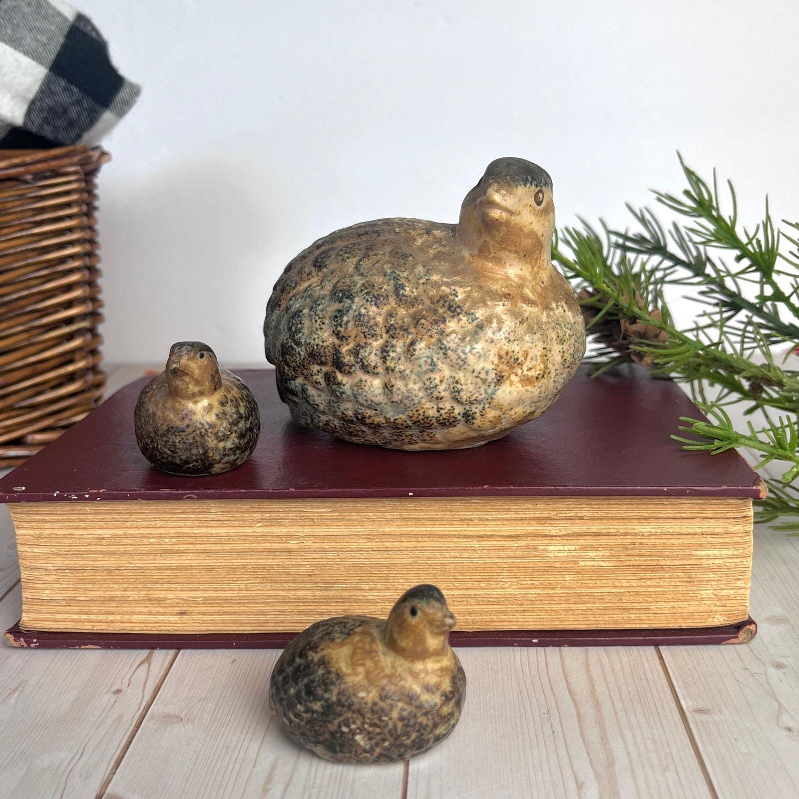 Ceramic Bird Figurines Japanese - Etsy
