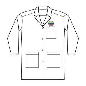 Stylish Women&#39;s Lab Coat, Custom Embroidered Doctor Coat, Medical Uniform, Gift for Nurses, Science Teacher Outfit