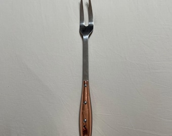 Brandani Serving Fork with Copper Handle