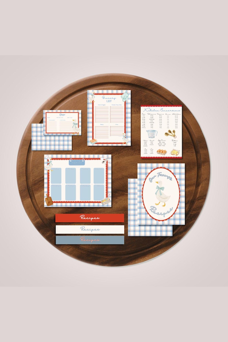 Country Goose Bundle / Vintage Goose Printable Wall Art Digital Download image 1