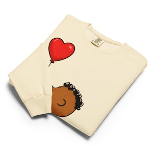 Wen du liebst: Brother Franklin Valentinstag Sweatshirt