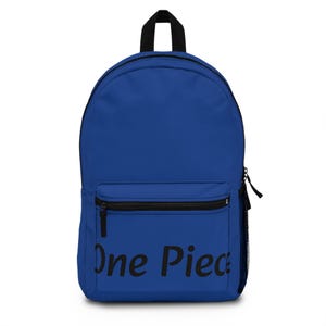 One Piece Backpack, Anime School Bag, Casual Travel Pack, Gift for Fans, Unique Tote for Everyday Use