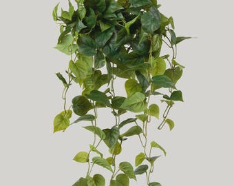Artificial Ivy Swag, 36" Fake Eucalyptus Hanging Plant (2pcs)