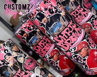 Vaso de Chris Brown