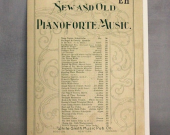 Chorus Jig - Irish Washerwoman (New and Old Pianoforte Music) (circa 1917)