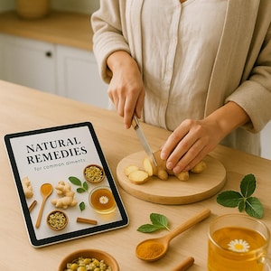 自然療法ガイド | ハーブウェルネスeBook（PDF） | ホリスティックヒーリング、家庭療法、免疫サポートのヒント