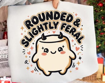 Återförenad och något vild PNG: Kawaii familjeåterförening, söt rolig tecknad png, nyckfull festdesign (digital nedladdning)