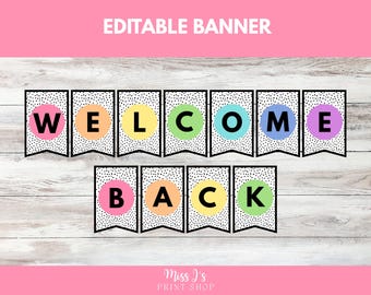 Striscione Di Benvenuto A Casa | Decorazione Colorata Con Spirali | Festa A Sorpresa