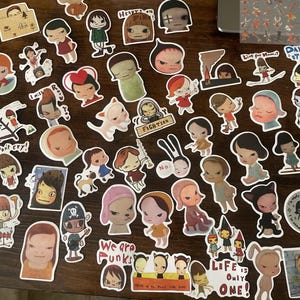 Pop Art Inspired Vinyl Sticker Pack