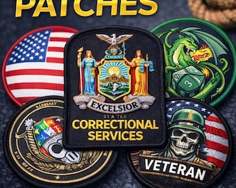 Apliques personalizados por sublimação | Bordado de logotipo em cores | Apliques termocolantes ou para costurar