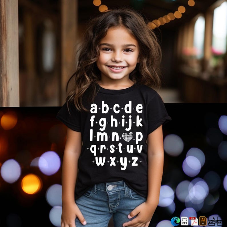 Alphabet SVG PNG: A to Z Font (digital Download) - Etsy