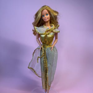 Golden Dreams Barbie - Etsy